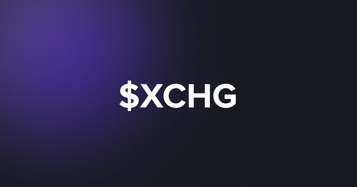 BRC20 $XCHG