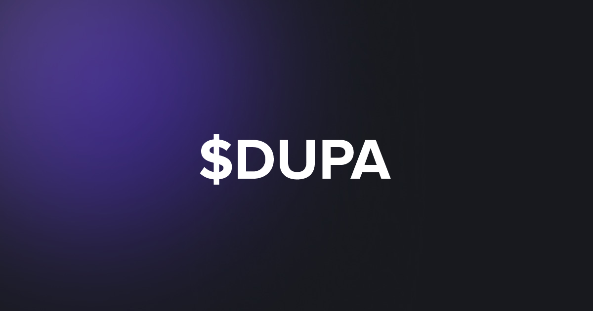 BRC20 $DUPA