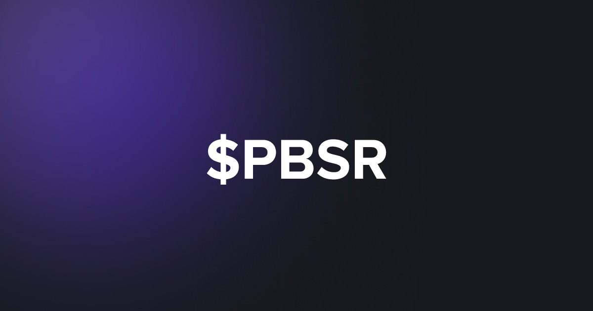BRC20 $PBSR