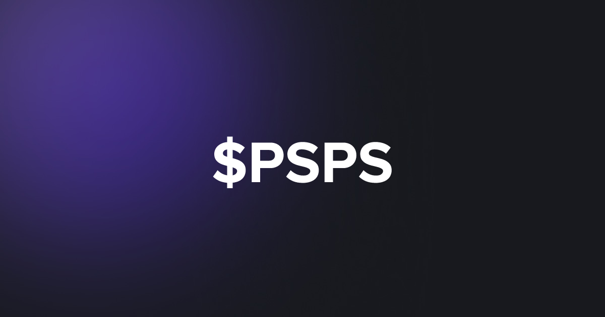 BRC20 $PSPS