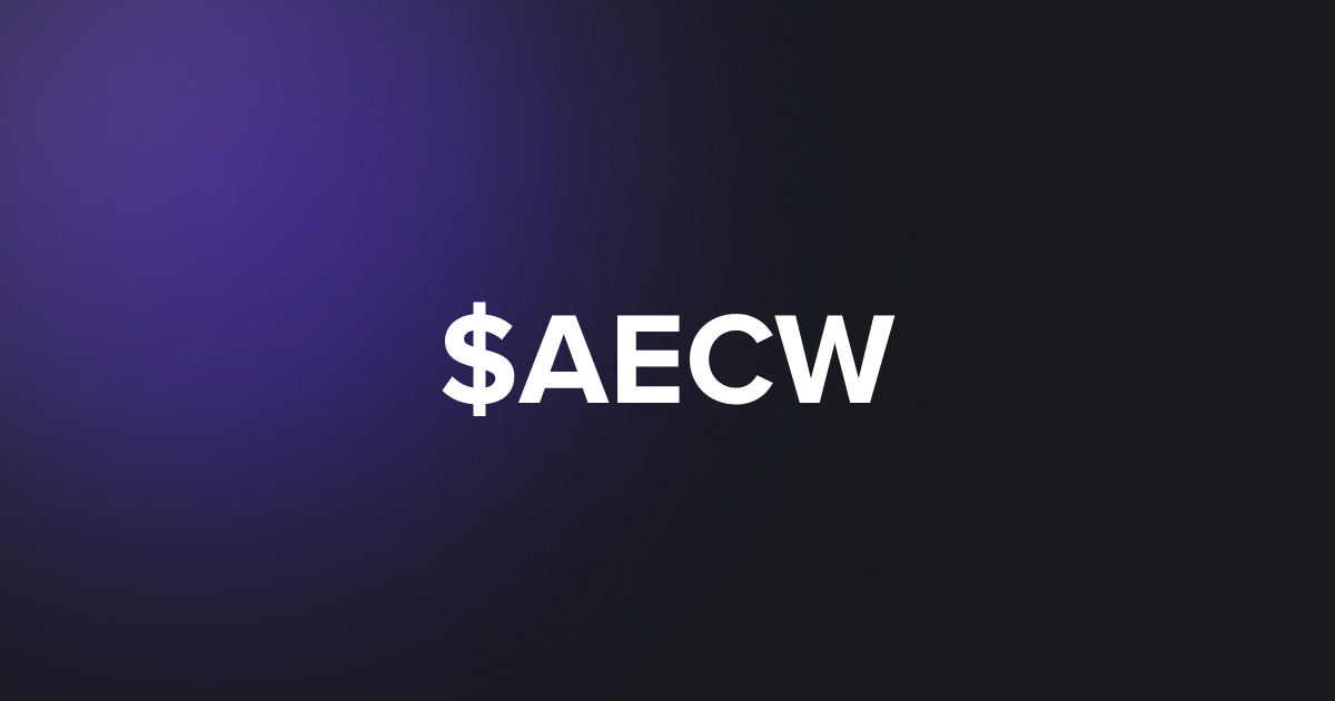BRC20 $AECW