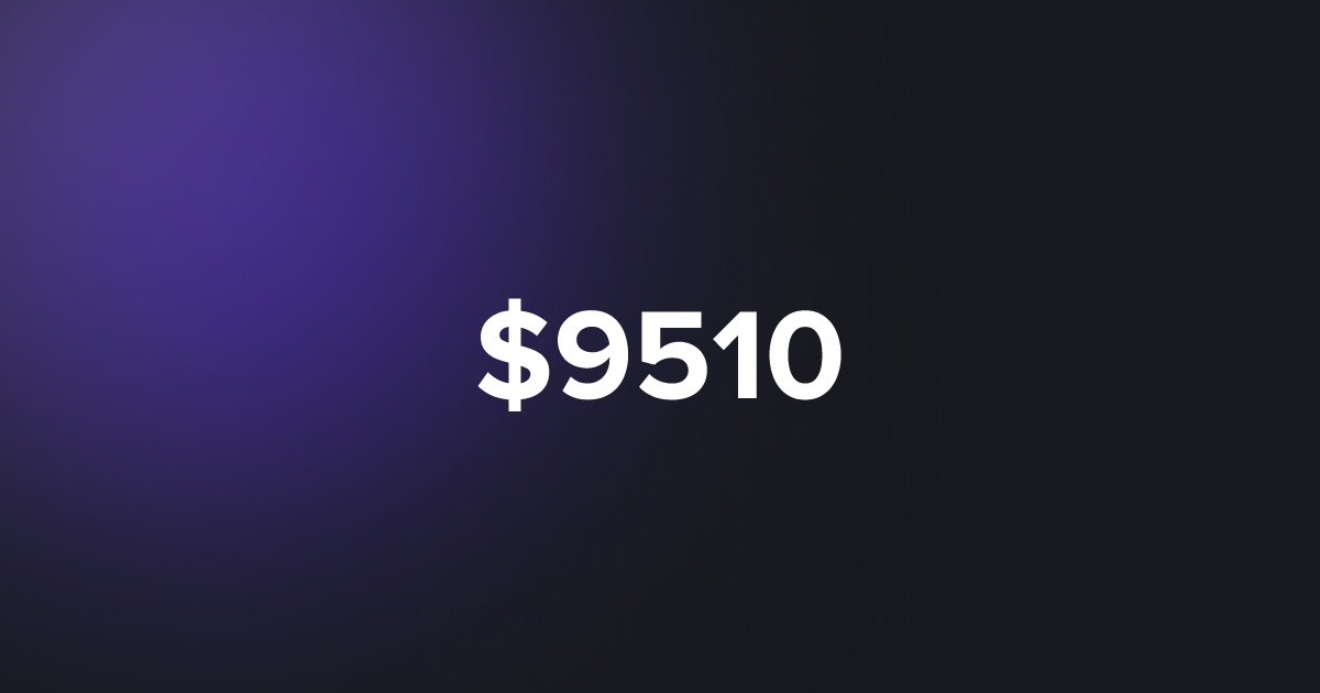 BRC20 $9510