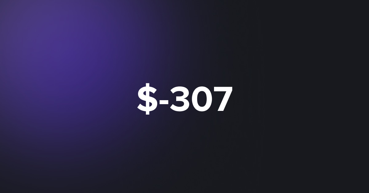 BRC20 $-307