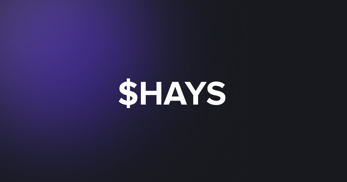 BRC20 $HAYS