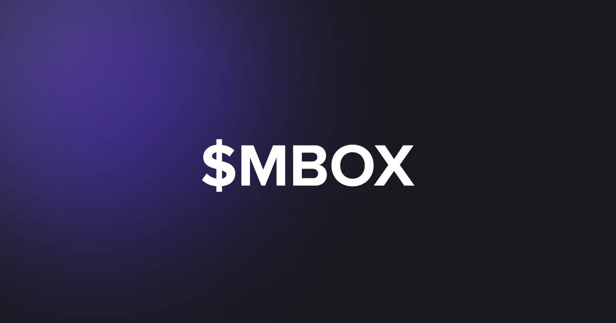 BRC20 $MBOX