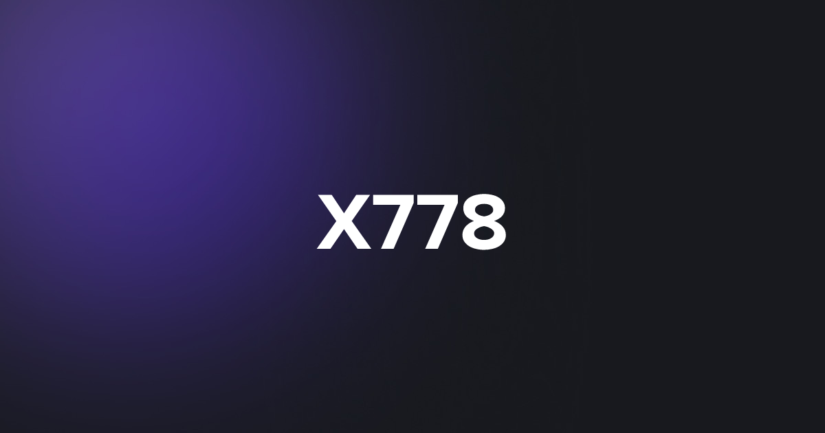 BRC20 X778