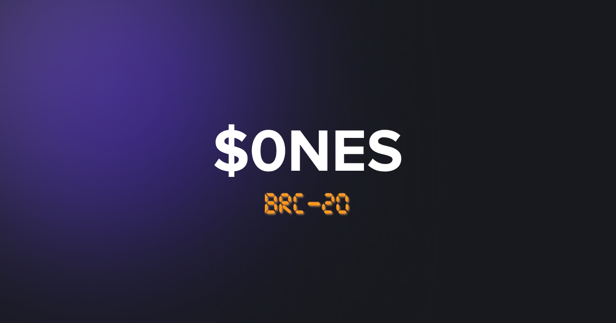 BRC20 0NES