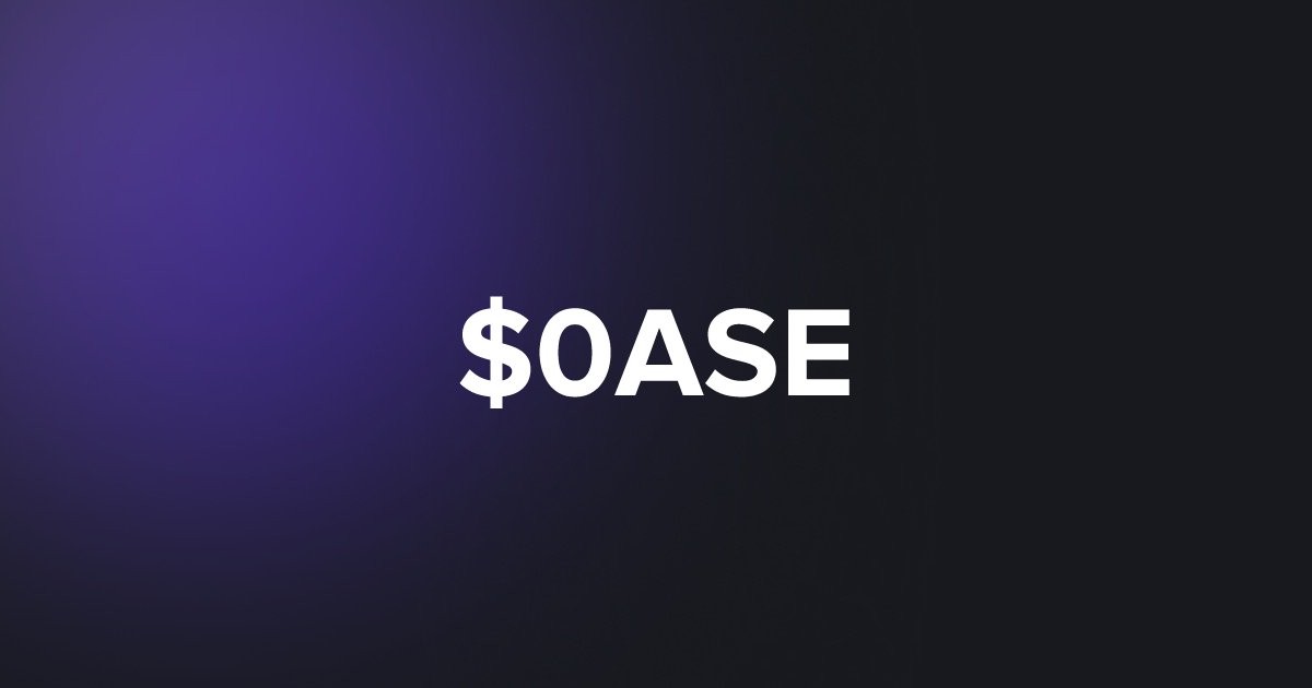 BRC20 $0ASE