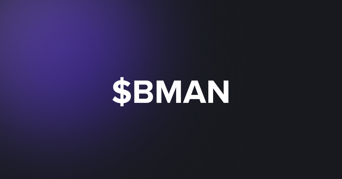 BRC20 $BMAN