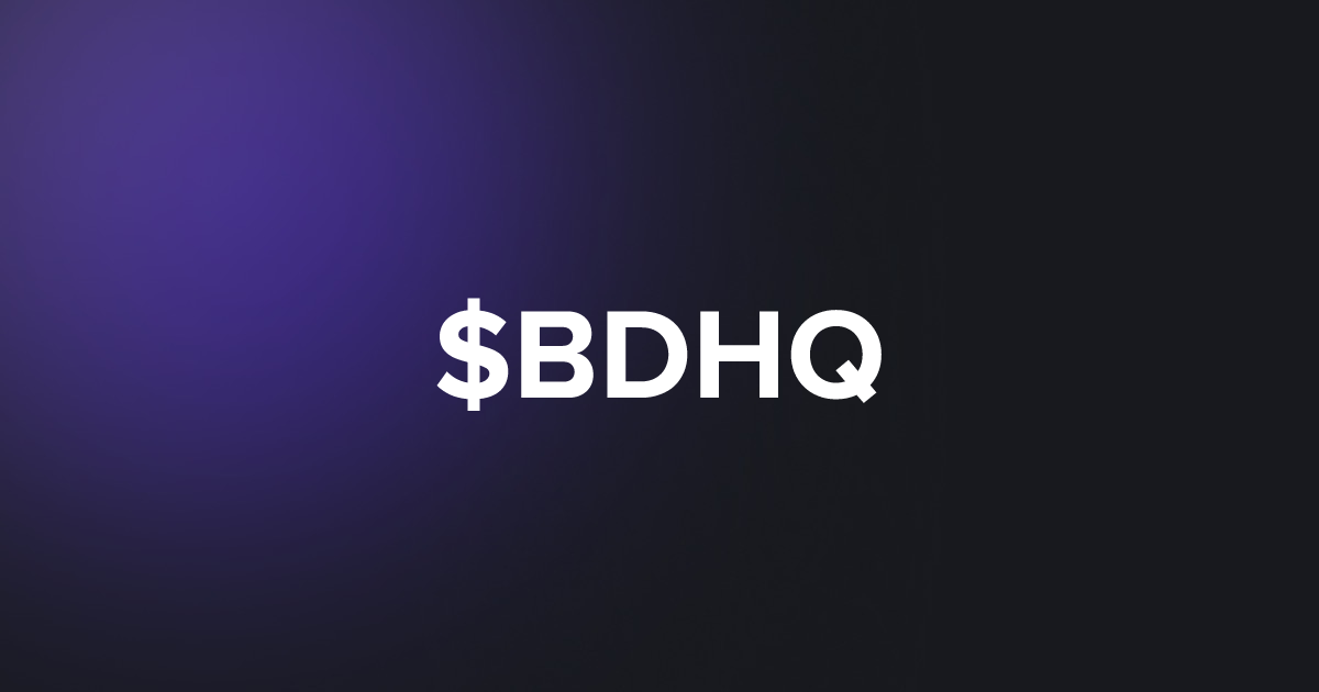 BRC20 $BDHQ