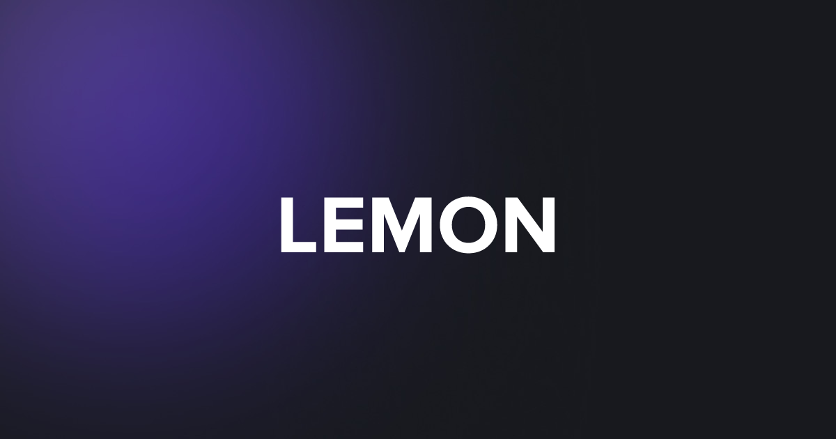 TAP LEMON