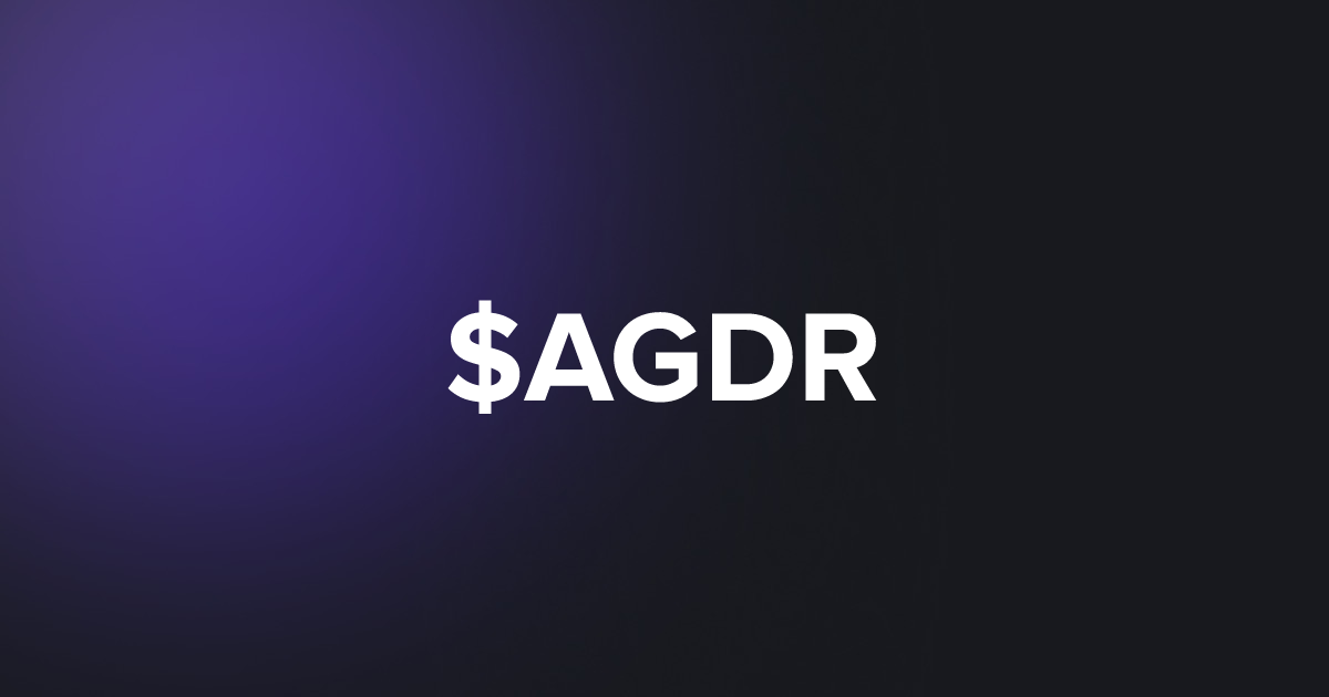 BRC20 $AGDR