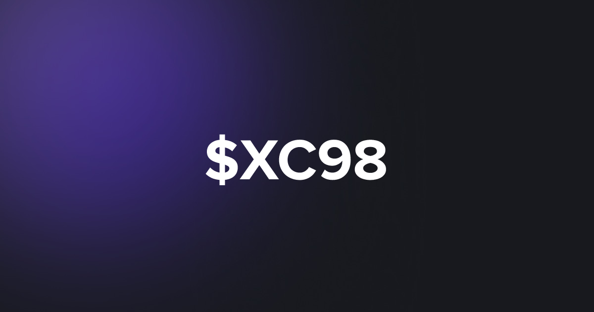 BRC20 $XC98