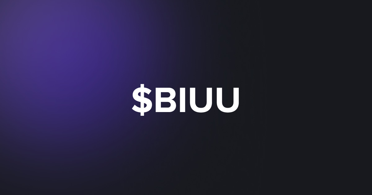 BRC20 $BIUU