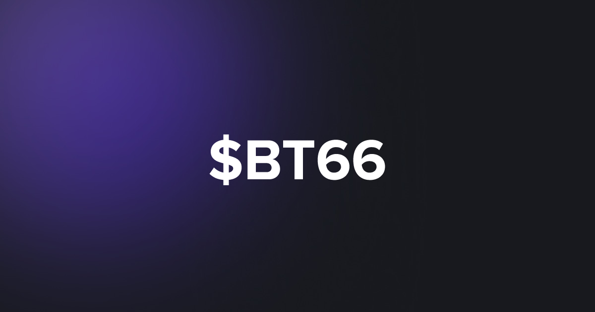 BRC20 $BT66