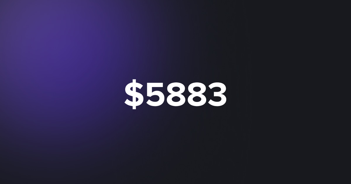 BRC20 $5883