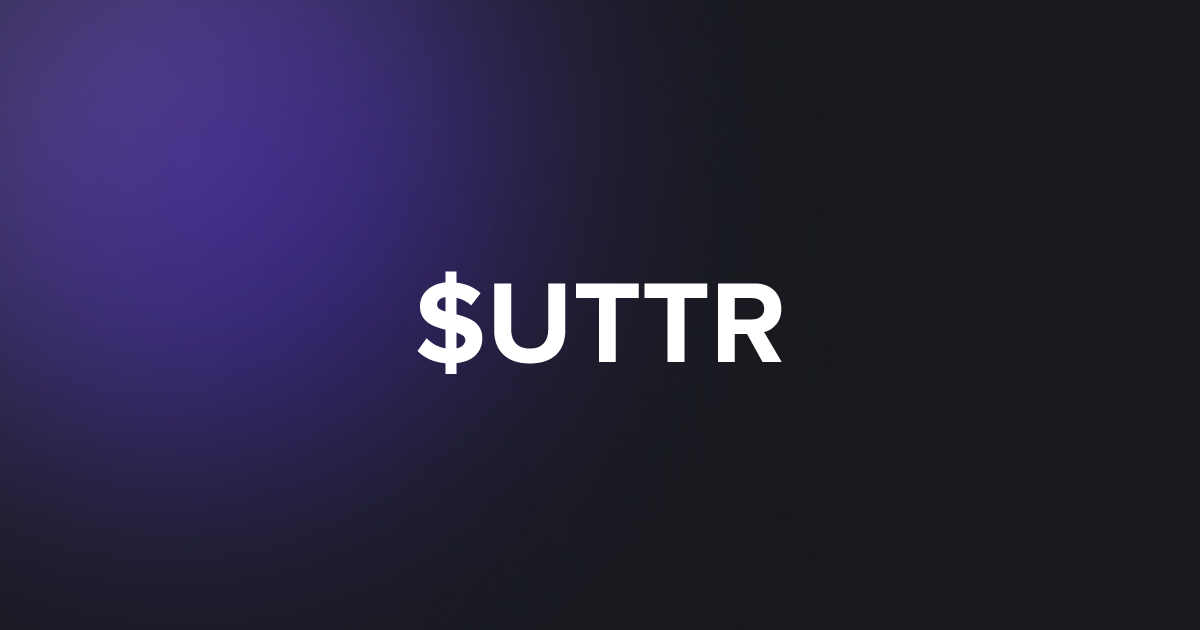 BRC20 $UTTR