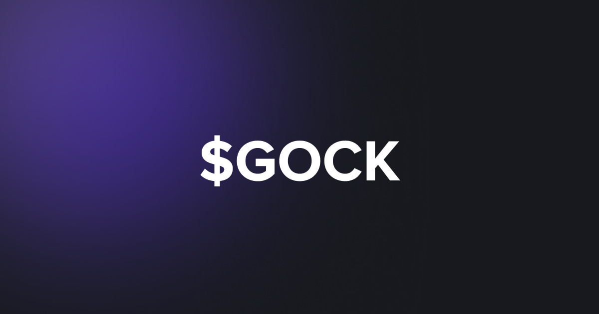 BRC20 $GOCK