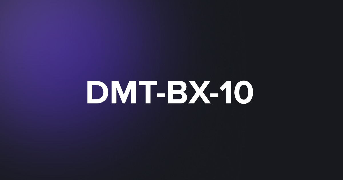 TAP DMT-BX-10