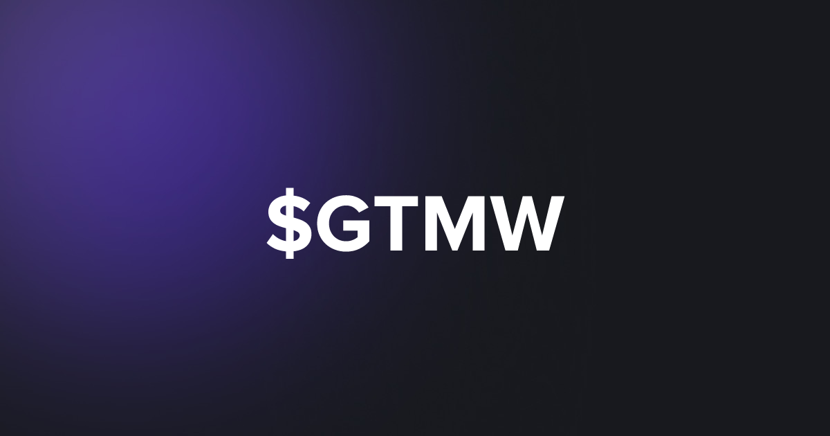 BRC20 $GTMW