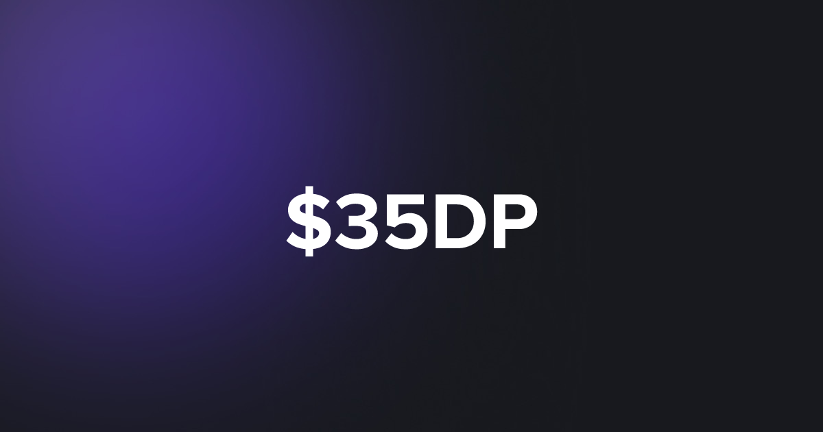 BRC20 $35DP
