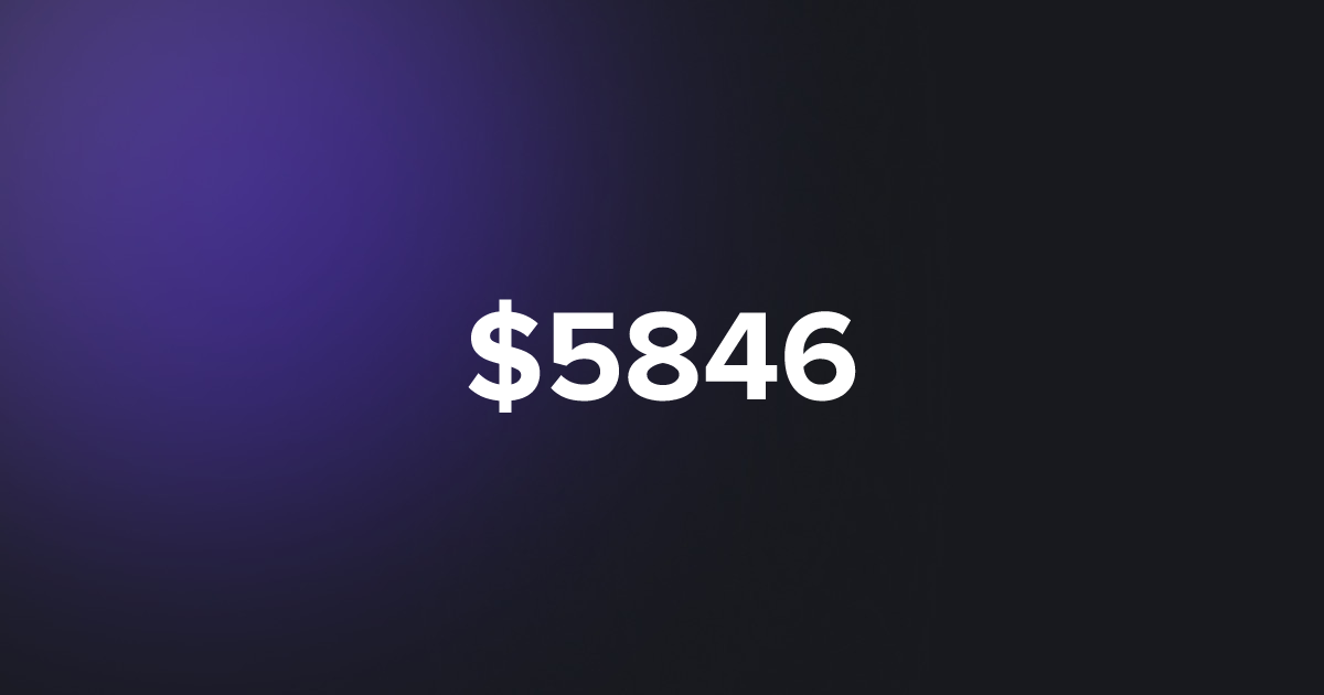 BRC20 $5846