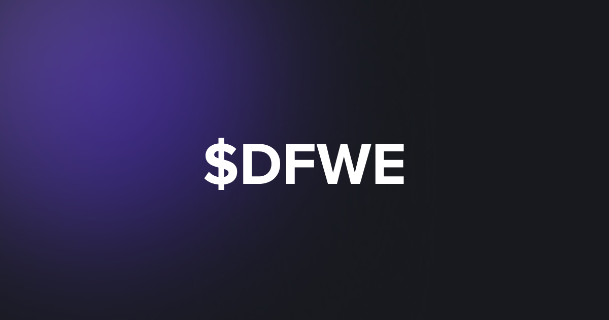 BRC20 $DFWE