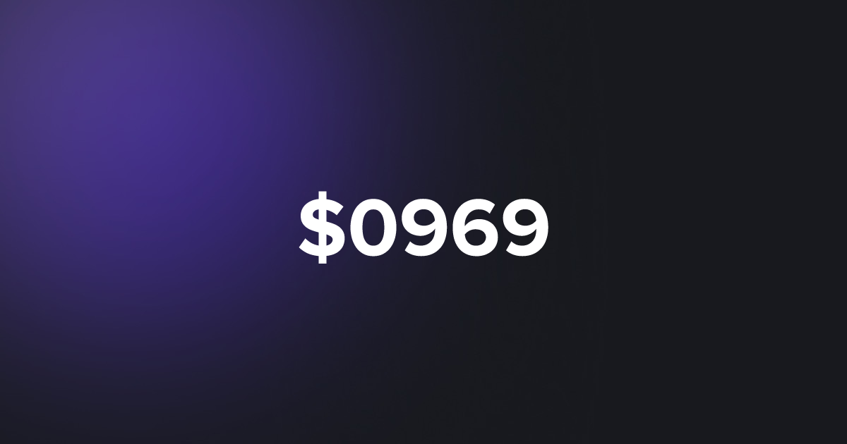 BRC20 $0969