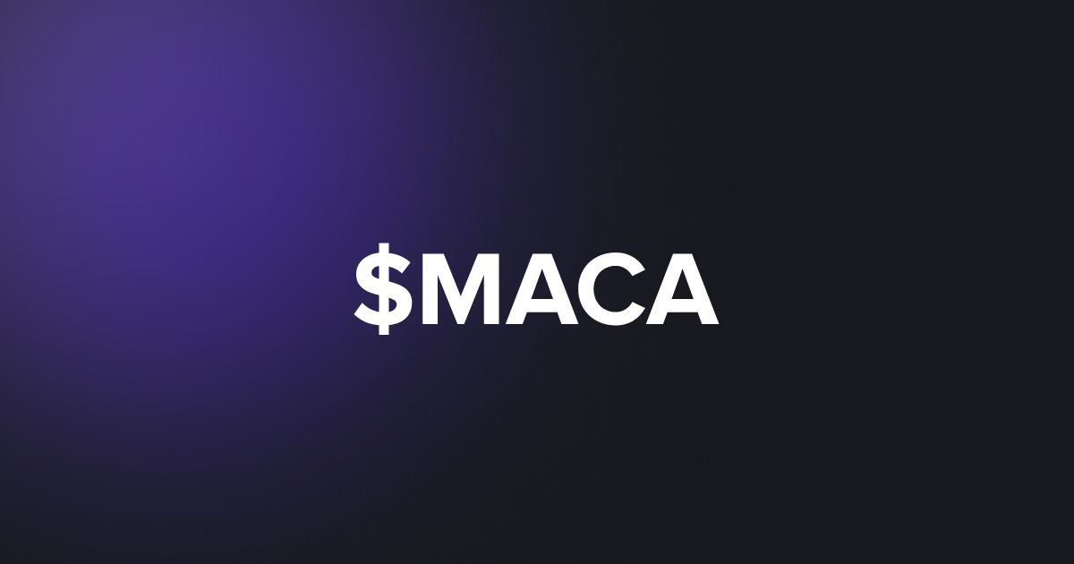 BRC20 $MACA