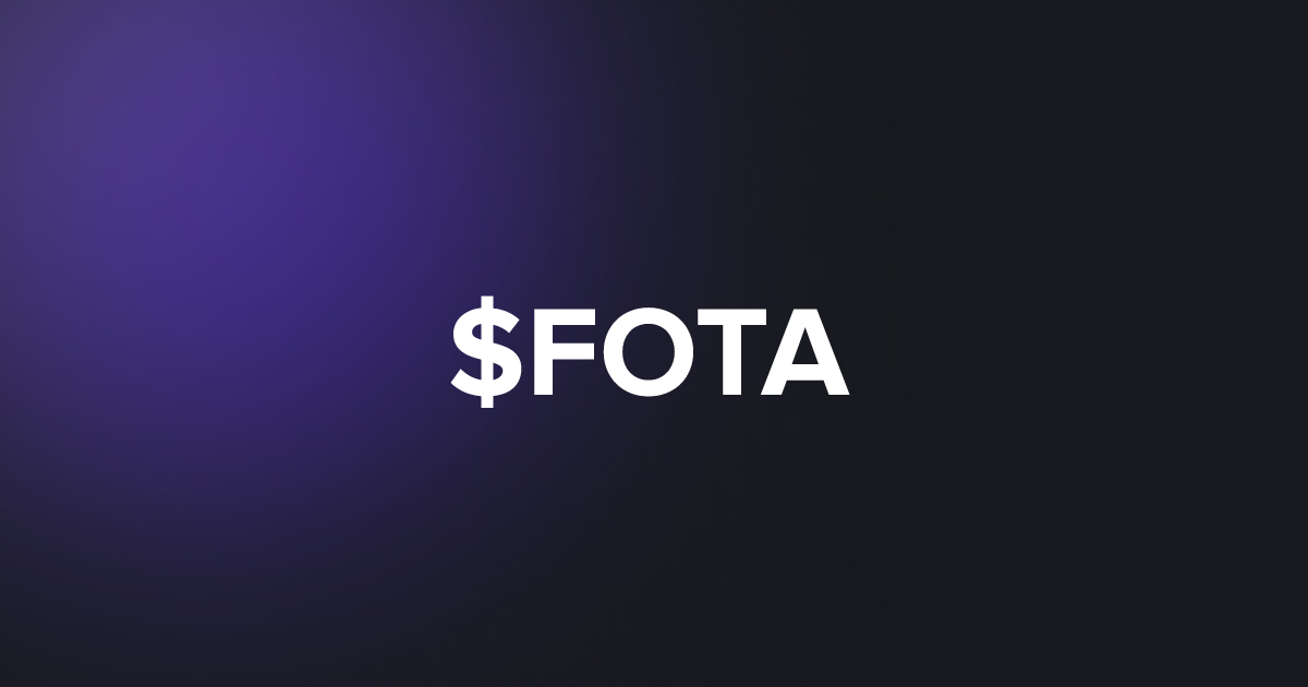 BRC20 $FOTA