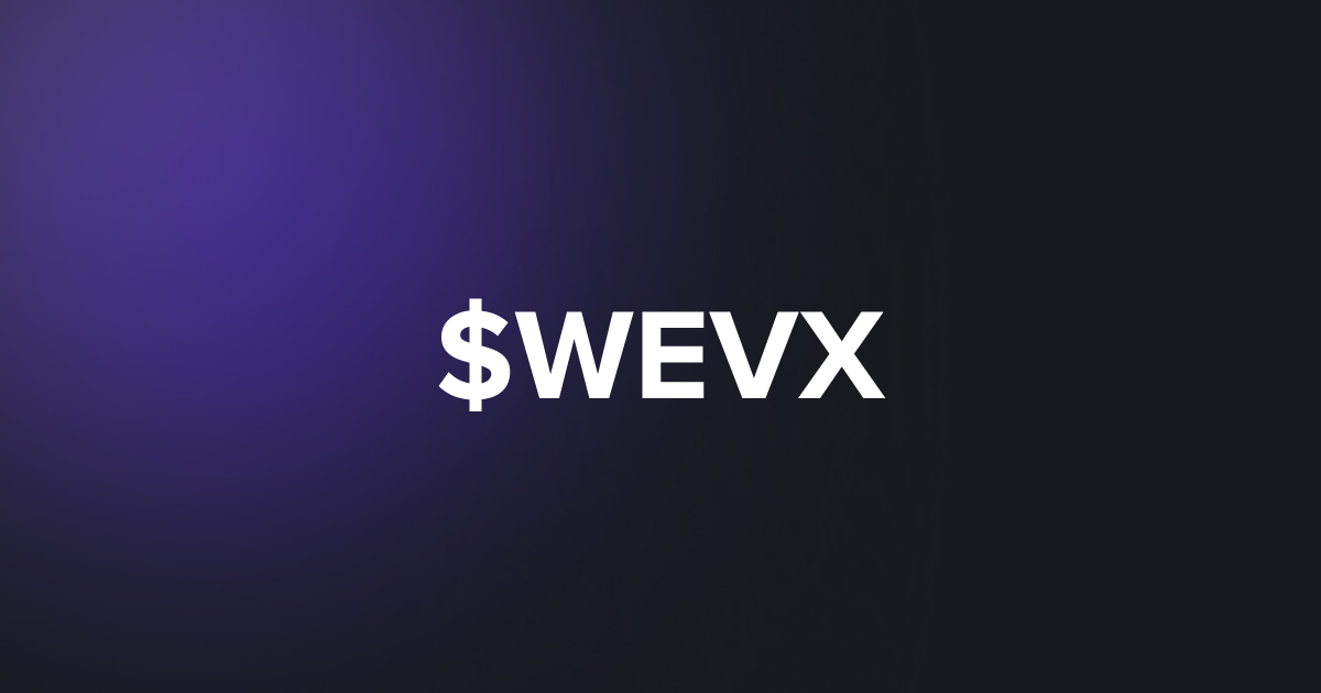 BRC20 $WEVX