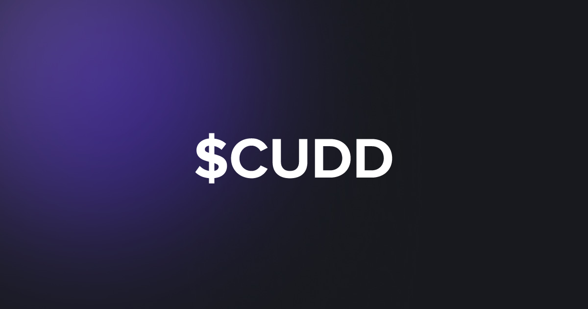 BRC20 $CUDD