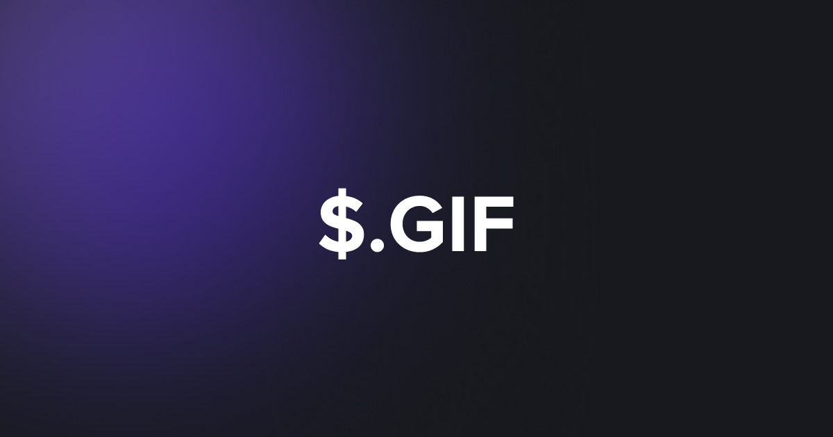 BRC20 $.GIF