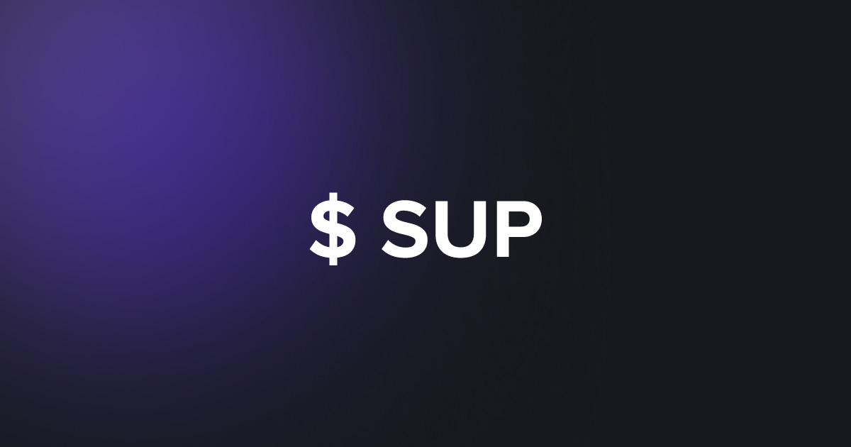 BRC20 $ SUP
