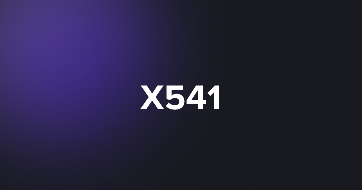 BRC20 X541