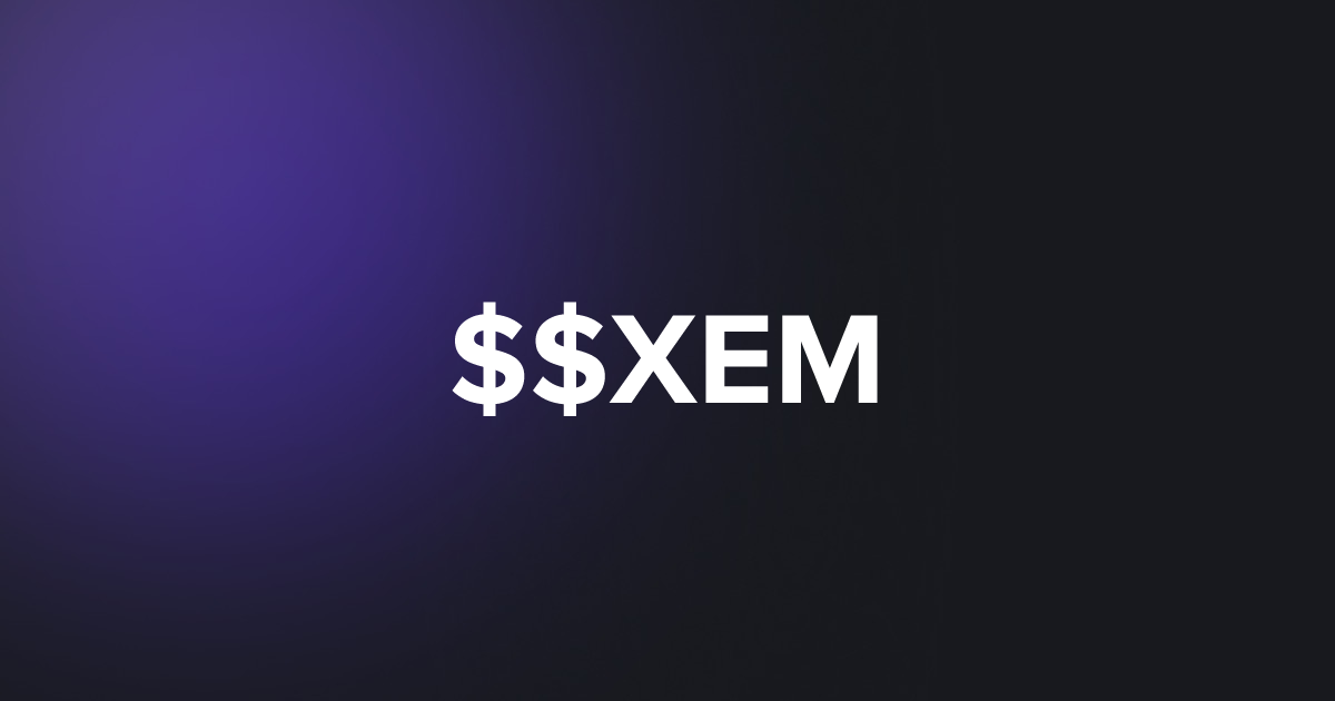 BRC20 $$XEM