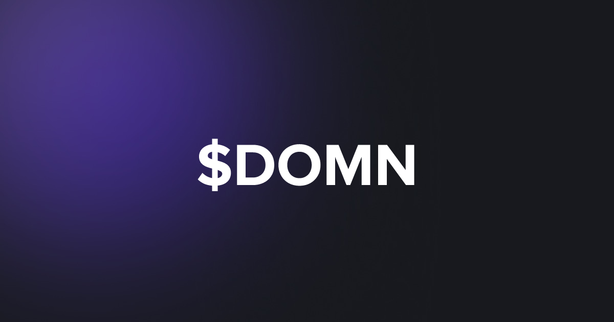 BRC20 $DOMN