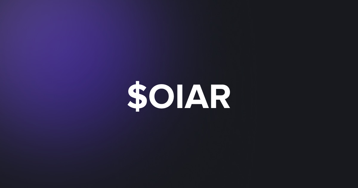 BRC20 $OIAR