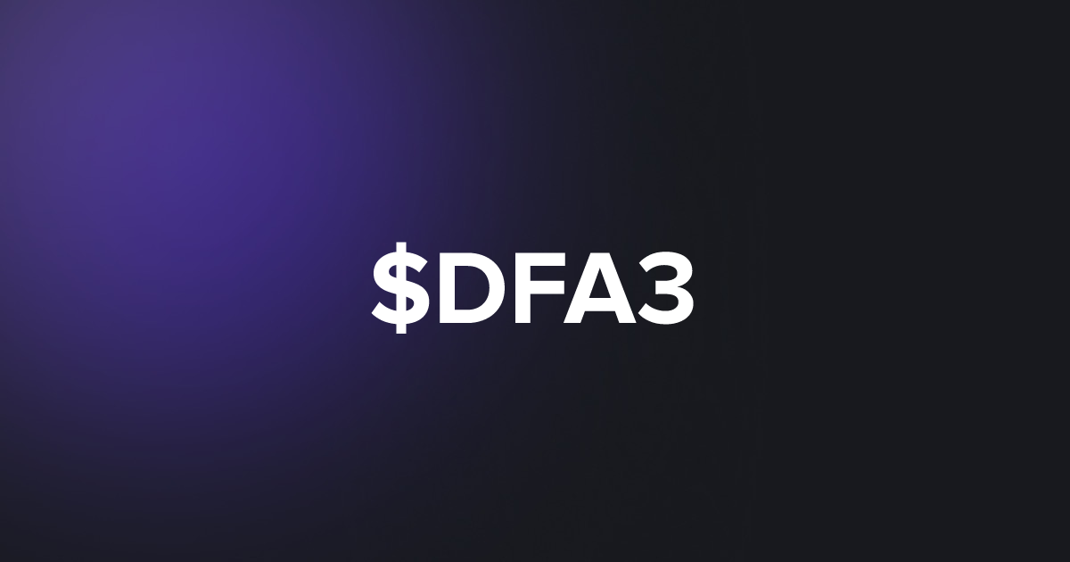 BRC20 $DFA3