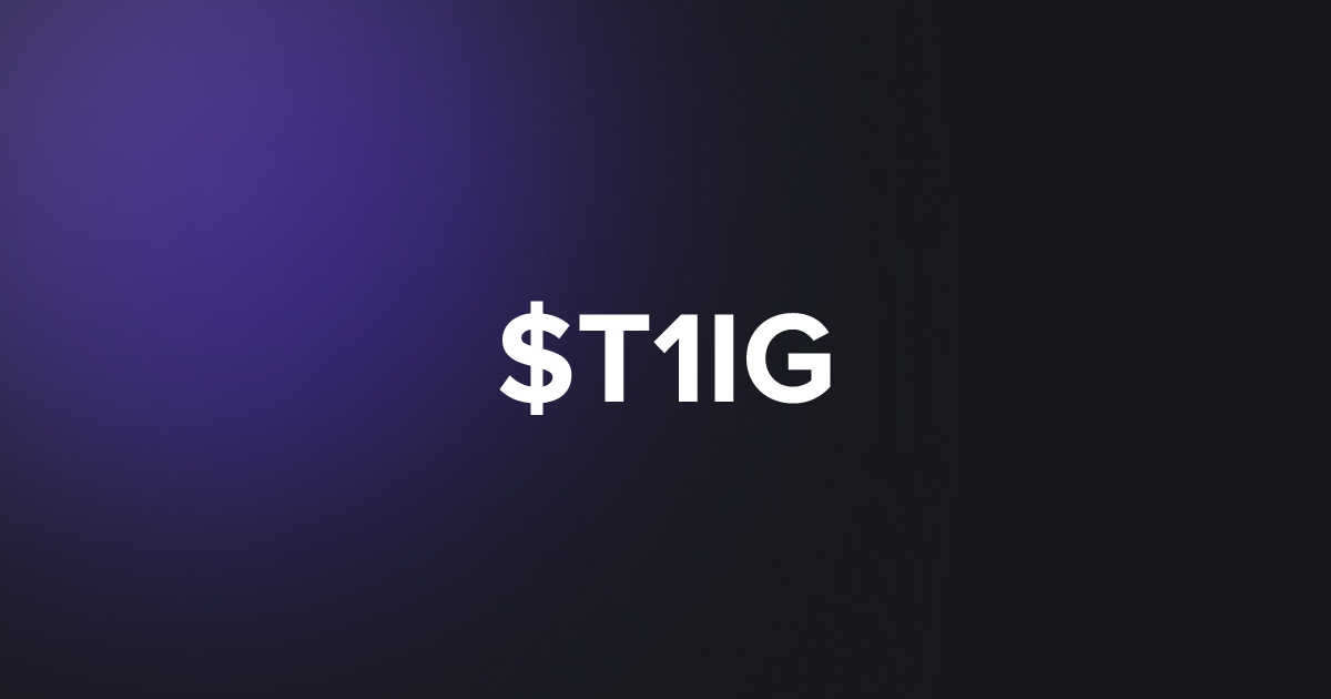 BRC20 $T1IG