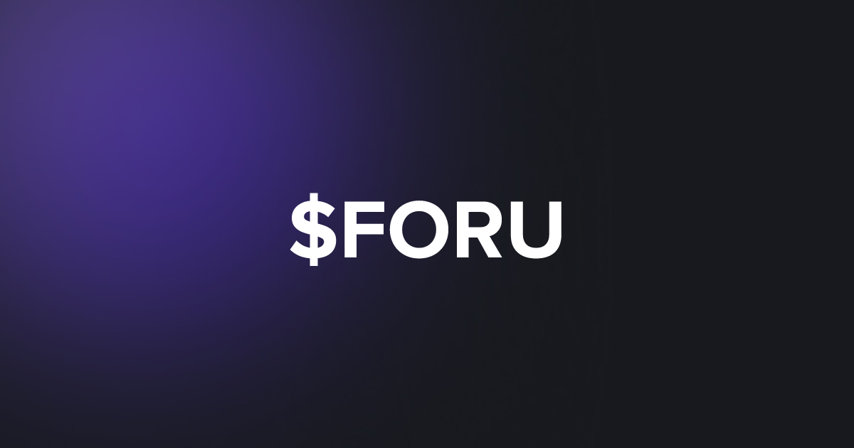 BRC20 $FORU