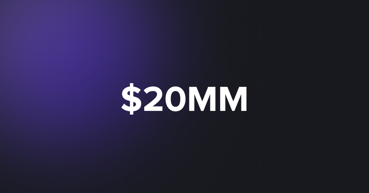 BRC20 $20MM