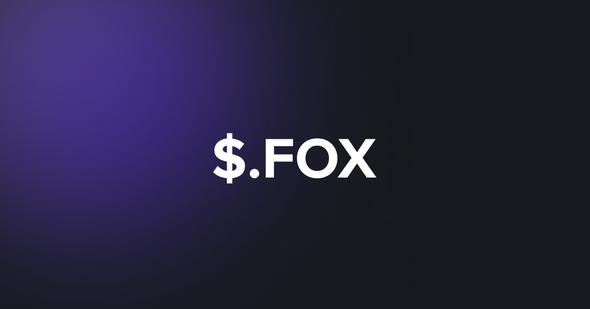 BRC20 $.FOX