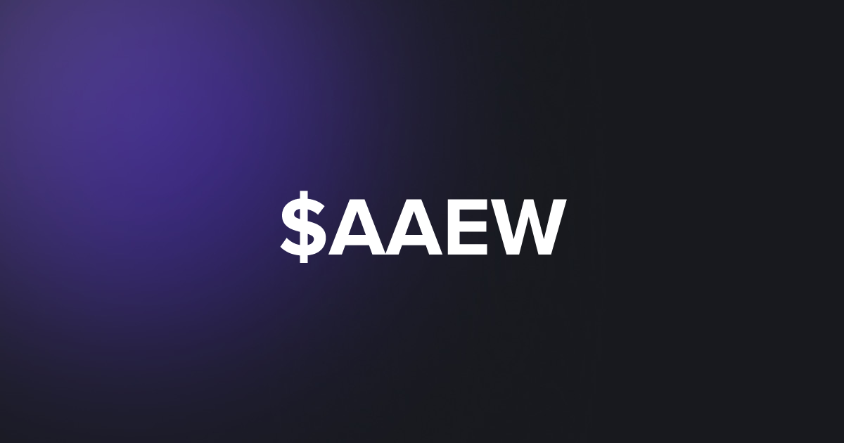BRC20 $AAEW