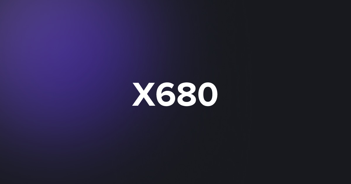 BRC20 X680