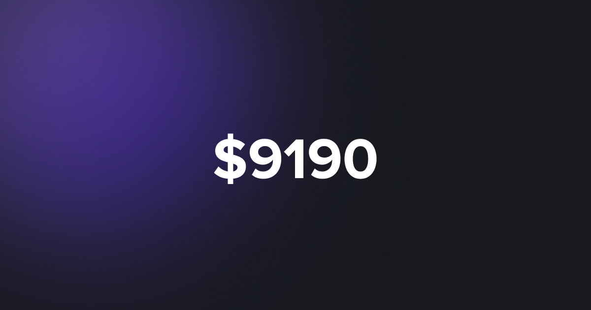 BRC20 $9190
