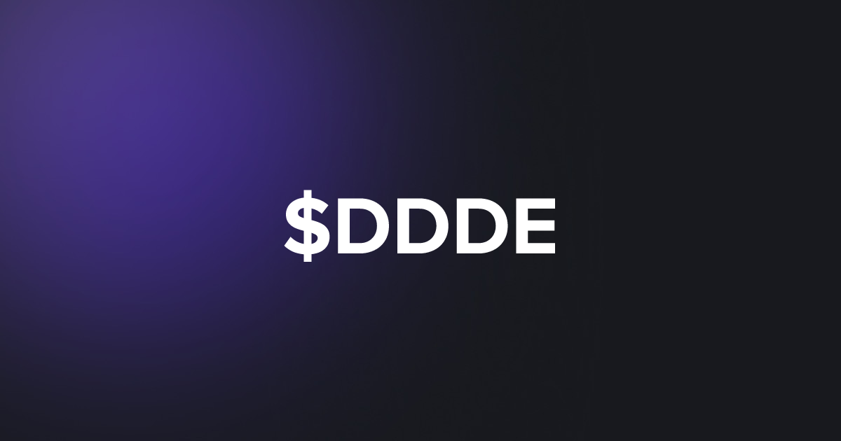 BRC20 $DDDE