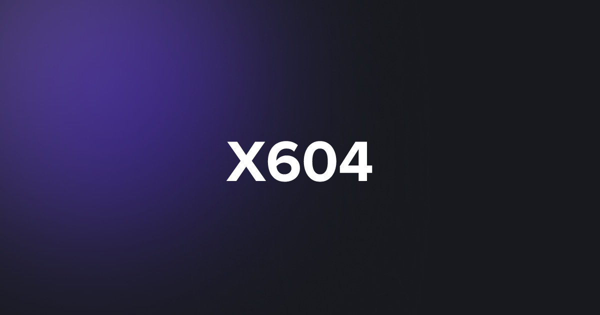 BRC20 X604