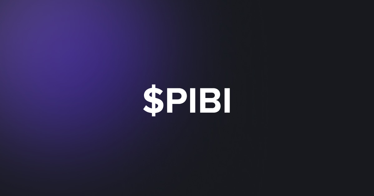 BRC20 $PIBI