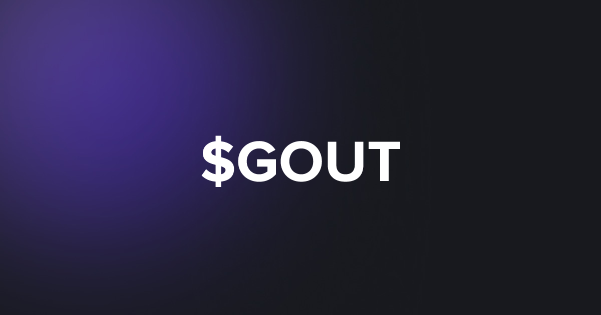 BRC20 $GOUT